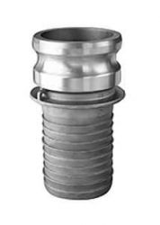 Coupler QE-600-DC 6" Male Adapter X 6" Hose Barb Aluminum, Part E