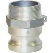 Coupler QF-600-DC 6" Male Adapter X 6" male NPT, Aluminum, Part F