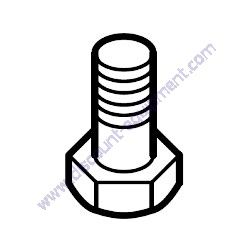 07140848 Hexagon bolt Bomag BVP12-50A Plate Compactor