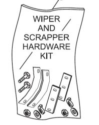 EM200863 Wiper Kit, Steel Drum Only, Set Fits Essick EM90, EM12S, EM120SM Whiteman WM90, WM120