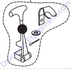 491010 Latch Kit Engine Houssing (Rubber) for Stow MS30, MS63, MS70, MS93