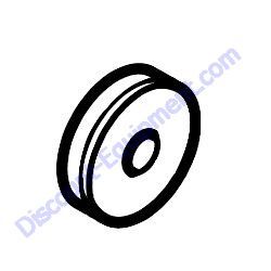 05151010 Axial ball bearing Bomag BPR25-40 Reversible Plate Compactor