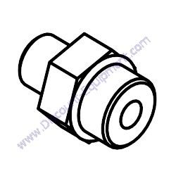05548036 Double-ended union Bomag BPR25-40 Reversible Plate Compactor