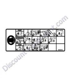 00830766 Decal Operation Instructions Bomag BPR25-40 Reversible Plate Compactor