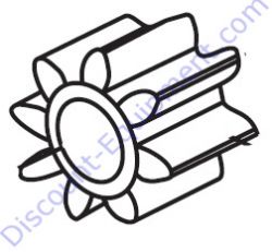 513868 Pinion Gear for Essick EM70, EM90, Whiteman WM70, WM90