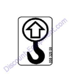00832900 Decal Lifting Point Bomag BPR25-40 Reversible Plate Compactor
