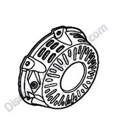 05747642 Starter housing Bomag BPR25-40 Reversible Plate Compactor