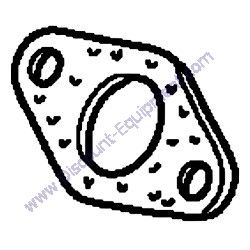 05748624 Exhaust gasket Bomag BPR25-40 Reversible Plate Compactor