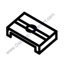 05747418 Cable clip Bomag BPR25-40 Reversible Plate Compactor