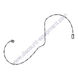 00661099 Vacuum Hose 3.30 dm Bomag BPR25-40 Reversible Plate Compactor