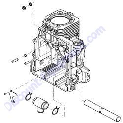 05728580 Crankcase BPR25-40D Reversible Plate Compactor