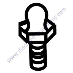 EM916019 Grease Fitting for Essick EM70, EM90, EM120H, Whiteman WM70, WM90, WM120H