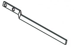 EM201537 Dump Lever for Essick EM70, EM90, EM120H, EM120SM, Whiteman WM70, WM90, WM120H, WM120