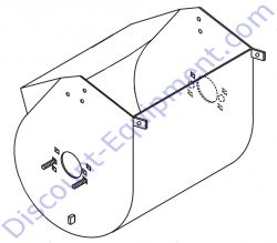 514761 Steel Drum Multiquip Essick EM90 Mortar Mixer