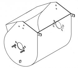 516535 Steel Drum Hydraulic for Essick EM120H, Whiteman WM120H