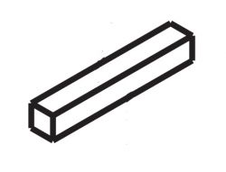EM010022 Key Square 3/8 x 1-3/4 for Essick EM120PM, Whiteman WM120