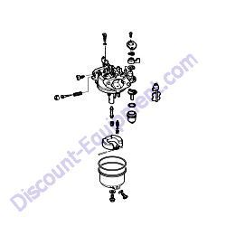 05749157 Carburetor Bomag BPR35-60 Reversible Plate Compactor