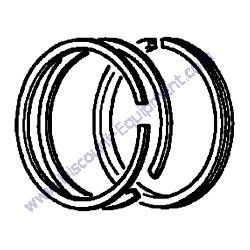 05748932 Piston ring set Bomag BPR35-60 Reversible Plate Compactor
