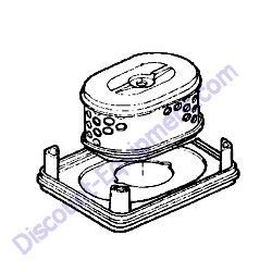 05747215 Element washable Bomag BPR35-60 Reversible Plate Compactor