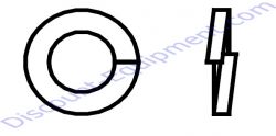ST25881 Washer Split for Toro/Stone Mixers