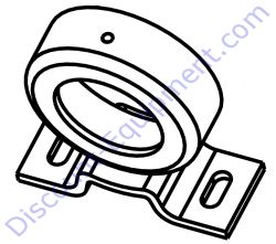 ST24021-01 (ST24021-SLV, ST24021-2, ST24021-03) Trunnion Weld for Toro/Stone Mixers
