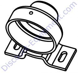 ST36574-01 (ST36574-2) Trunnion Capped for Toro/Stone Mixers