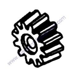 0100FG02YU PINION 12 TOOTH TK Equipment CM9P Concrete Mixer