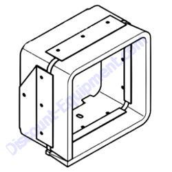 69040426 Discharge air duct Bomag BPR60-65D Reversible Plate Compactor