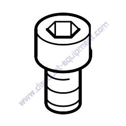 05720604 Socket-head cap screw Bomag BPR60-65D Reversible Plate Compactor
