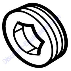 07611415 Screw plug Bomag BPR60-65D Reversible Plate Compactor