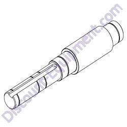 29121347 Transmission Shaft (230 mm) Genuine Menegotti OEM Mixer Part