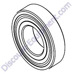 22020126 Bearing 6208 ZZ Genuine Menegotti OEM Mixer Part