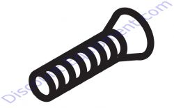 504943 Bolt, Flathead for Stow MS70