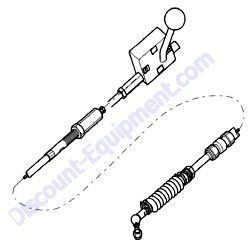 05561598 Throttle Control Bomag BPR70-70D Reversible Plate Compactor