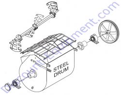 516071 Drum & Shaft Assembly for Stow MS93