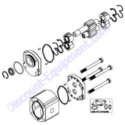 05816283 Gear pump Bomag BPR70-70D Reversible Plate Compactor