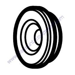 05747106 Valve plate Bomag BW900-50 Ride-On Roller