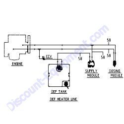 REF #58 - 38521 07100 Connector Airman SDG400S-8E1 Generator
