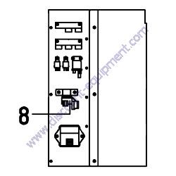 REF #8 - 44346 15600 Relay Starter Airman SDG400S-8E1 Generator