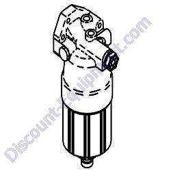 43540 07600 Pre-Filter Assembly Airman SDG400S-8E1 Generator