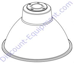833568GT REFLECTOR Terex RL4 Horizontal Mast Light Tower