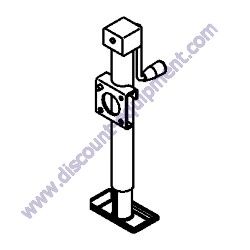 841430GT JACK MECHANICAL 3000LB Terex RL4 Horizontal Mast Light Tower
