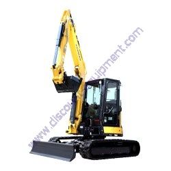 Yanmar ViO55-5B Excavator Open Canopy with Steel Tracks, ViO55-5B-PLUS