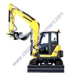 Yanmar ViO80 Excavator Cab w/AC (T4im) with Rubber Tracks, ViO80-CRCUS
