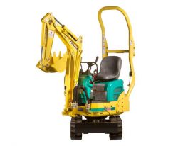 Mini Excavator Rental 2' 3" Wide 4'-11" Digging Depth Diesel Yanmar SV08 ME07