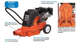 Multiquip MQD306HA 3" Diaphragm Pump,90GPM, Honda Engine