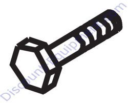 327-7 (ST80084) HHCS 5/8 - 11 X 2 - 1/2 ZN for Toro/Stone Mixers