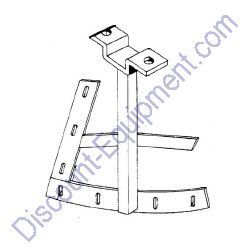 ST22090-01 (ST22090-2) Paddle TPE for Toro/Stone Mixers