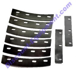ST22133 Set Rubber Blades Toro/Stone Mixers 1265PM / 1285PM **NO LONGER AVAILABLE - DISCONTINUED**