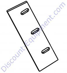 ST24105 Blade Rubber Short for Toro/Stone Mixers